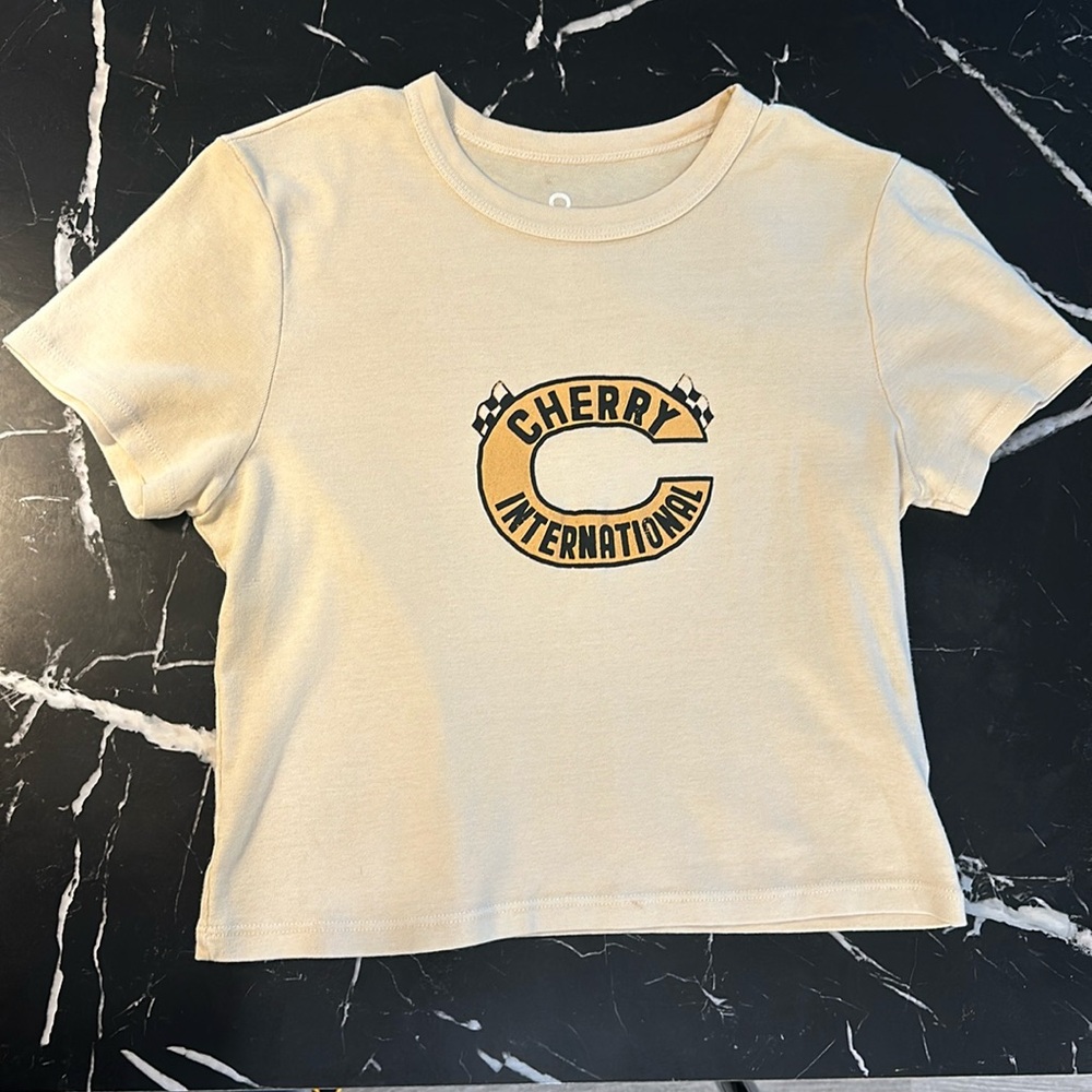 Cherry Los Angeles vintage baby tee